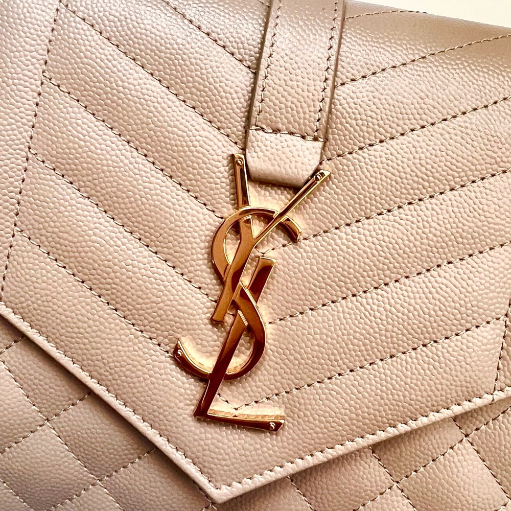 🔥Yves Saint Laurent Leather Clutch - Picture 9 of 16